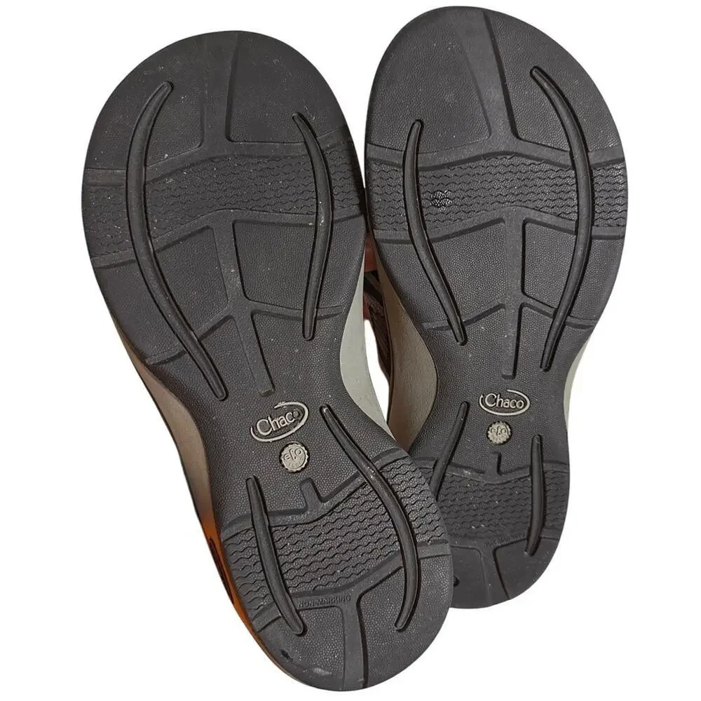 Chaco Classic Flip‎ Flop Thong Sandals Black Men Sz 7 Women’s 8.5 Gorpcore Beach